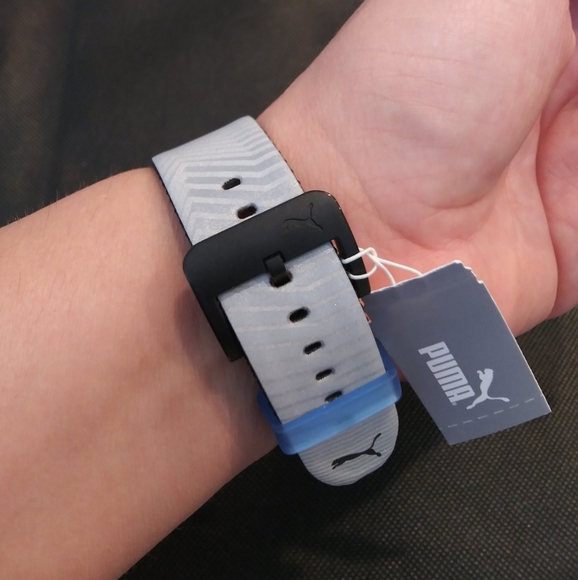 New Puma Remix LCD two Tone Men's Watch - Picture 2 of 7